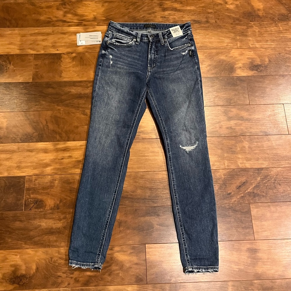 Silver Jeans - Most Wanted - Mid Rise - Skinny Leg 27/29